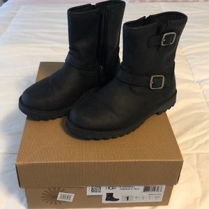Girls UGG Leather Boots